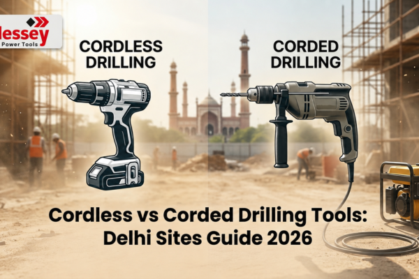 Cordless vs Corded Drilling Tools: Delhi Sites Guide 2026