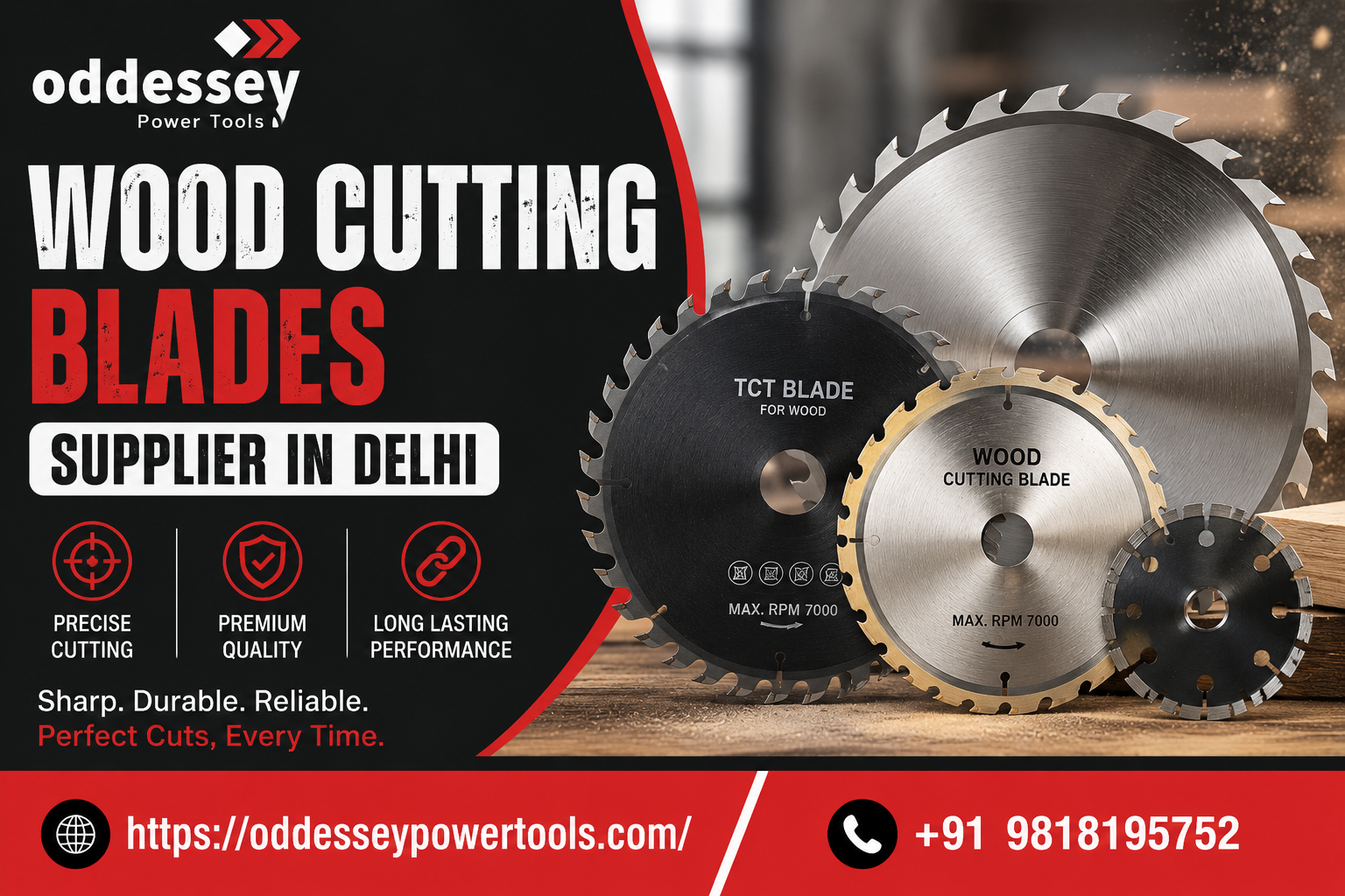 Wood Cutting Blades Supplier in Delhi