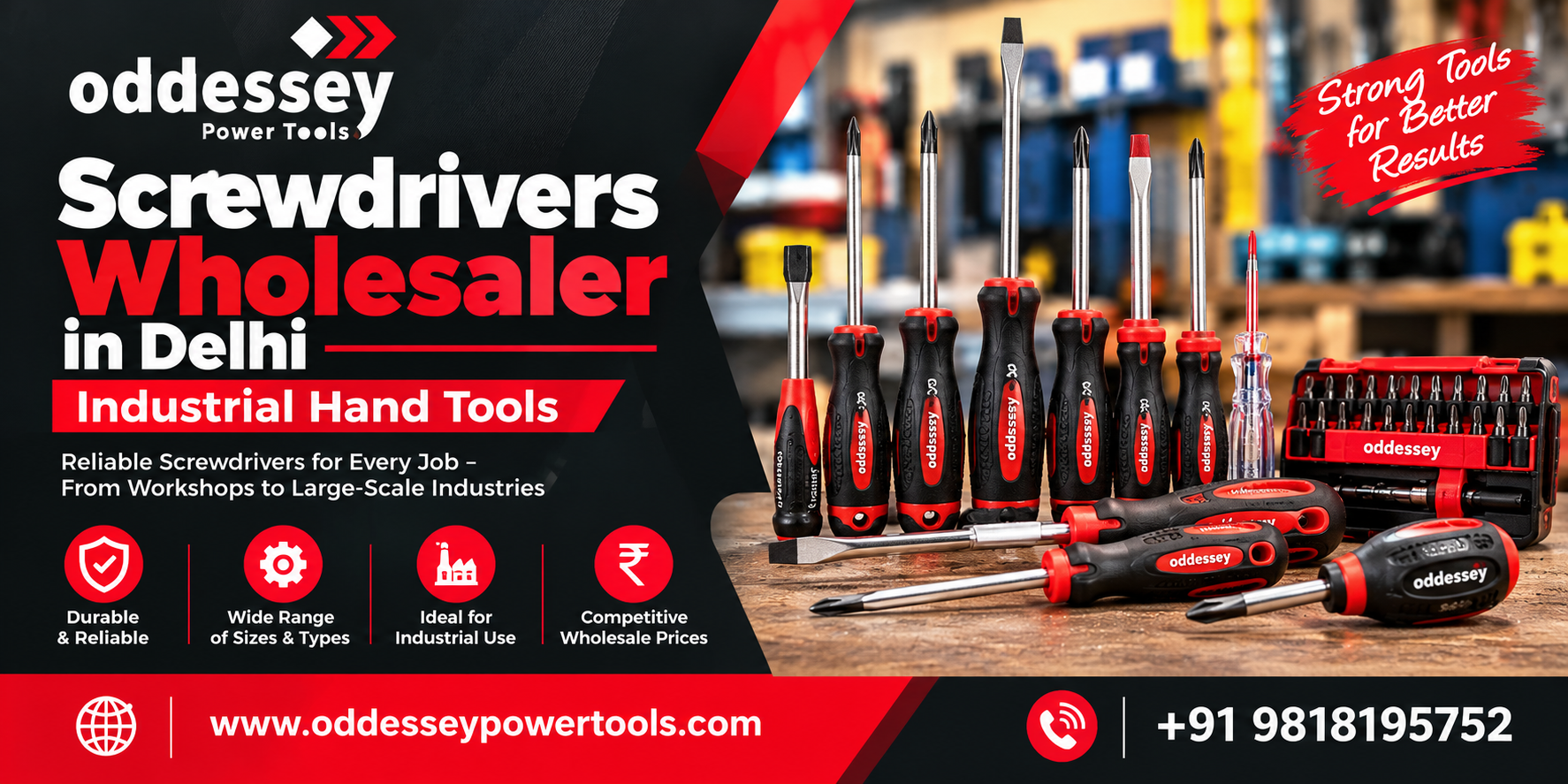 Screwdrivers Wholesaler in Delhi