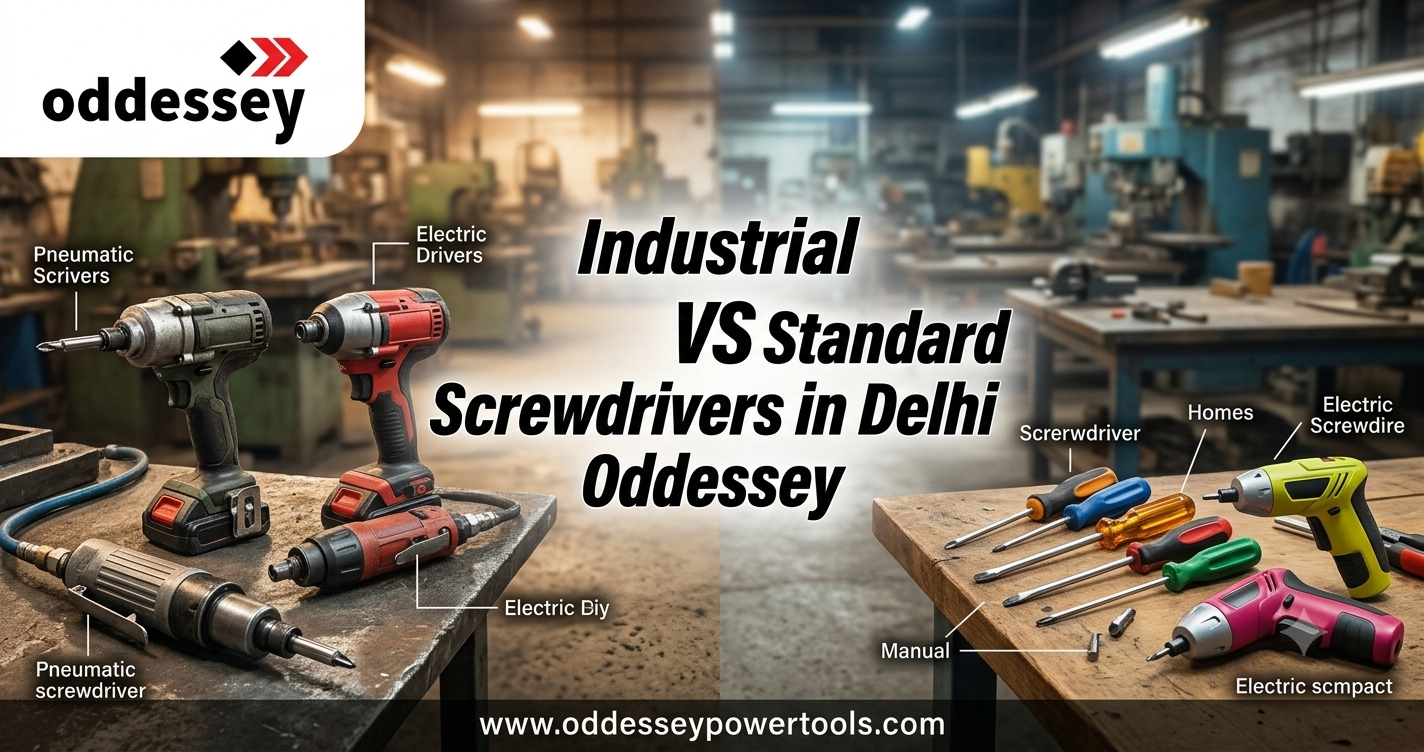Industrial VS Standard Screwdrivers in Delhi